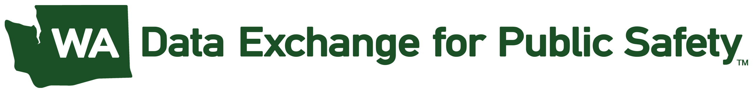 Logo for Washington State Data Exchange for Public Safety (WADEPS).